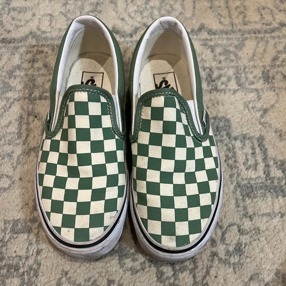 Vans Checkerboard Slip Ons